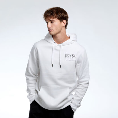 Felpa Hoodie - Bianca - immagine 2