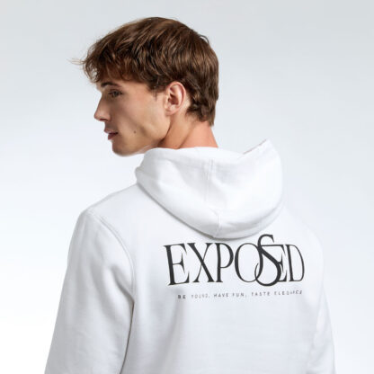 Felpa Hoodie - Bianca - immagine 5